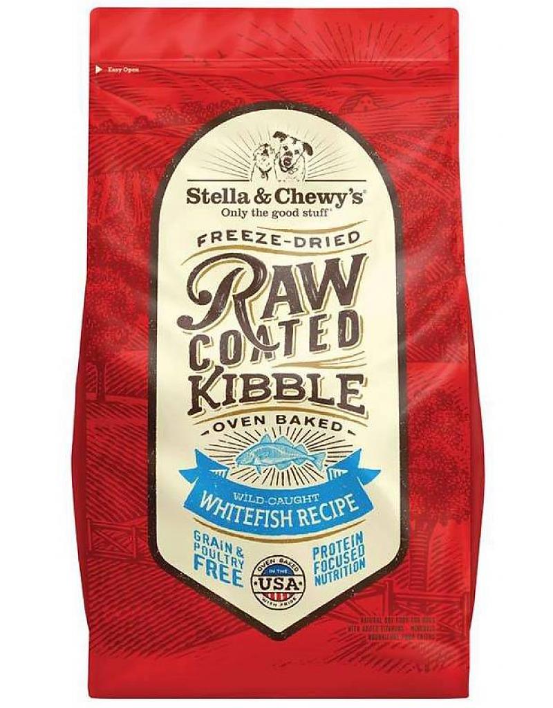 Stella & Chewy's Raw Coated Kibble Whitefish Recipe Grain-Free Dog Food
