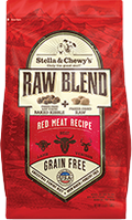Stella & Chewy's Raw Blend Red Meat Recipe Freeze-Dried Raw & Dry Dog Food