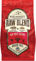 Stella & Chewy's Raw Blend Red Meat Recipe Freeze-Dried Raw & Dry Dog Food