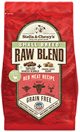 Stella & Chewy's Raw Blend Red Meat Recipe Small Breed Freeze-Dried Raw & Dry Dog Food