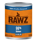 RAWZ Dog 96% Salmon Wet Dog Food Can