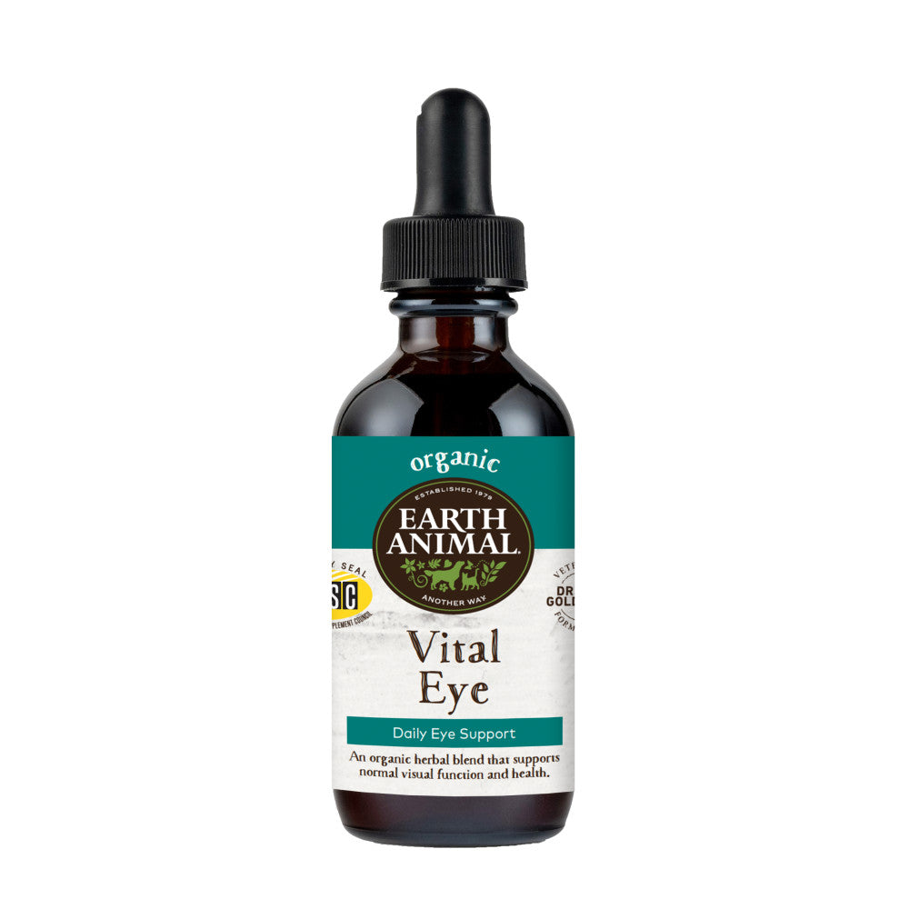 Earth Animal Organic Herbal Remedies Vital Eye Supplement, 2-oz (Size: 2-oz)