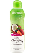 Tropiclean Berry & Coconut Deep Cleansing Pet Shampoo, 20-oz (Size: 20-oz)