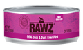 RAWZ Cat 96% Duck & Duck Liver Pate Wet Cat Food Can