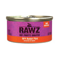 RAWZ 96% Rabbit Pate Wet Cat Food Can