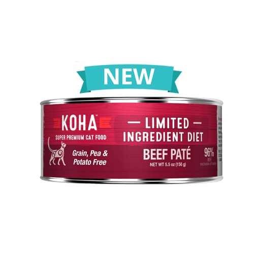 KOHA Cat Limited Ingredient Diet Pate Beef Cat Wet Food