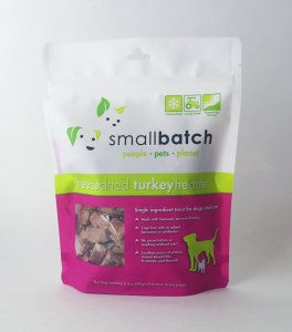 Smallbatch Treats Freeze Dried Turkey Hearts, 3.5-oz (Size: 3.5-oz)
