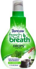 Tropiclean Fresh Breath Drops, 1.7-oz bottle (Size: 1.7-oz)