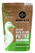Bones & Co Dazzlin' Duck Recipe Patties Frozen Dog Food, 6-lb (Size: 6-lb)