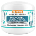 Nootie Medicated Dental Wipes for Dogs, 60-count (Size: 60-count)