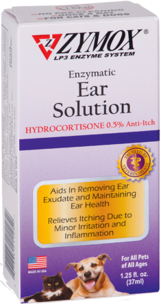 Zymox Ear Solution HC 0.5% 1.25 fl oz