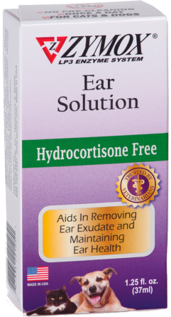 Zymox Ear Solution HC-Free 1.25 fl oz