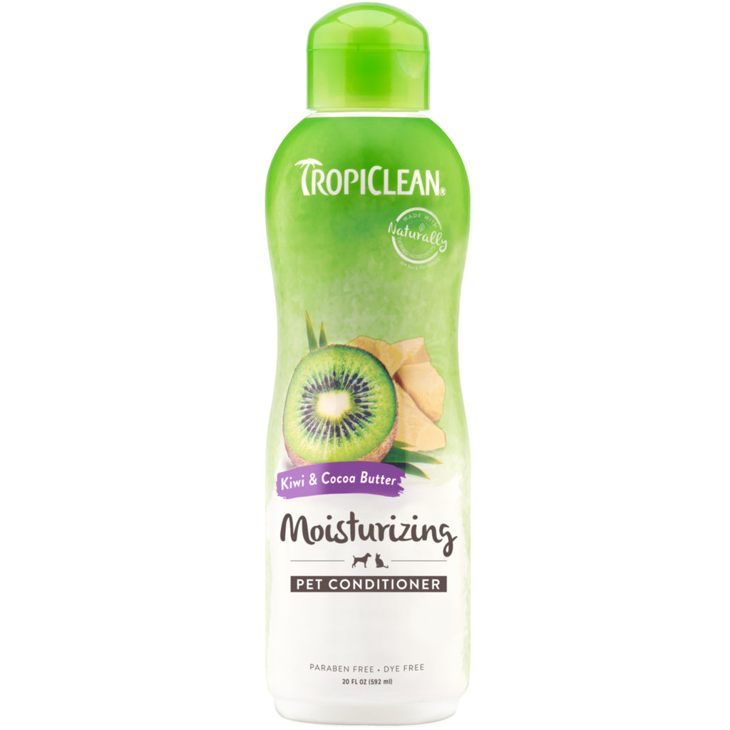 TropiClean Kiwi & Cocoa Butter Moisturizing Dog & Cat Conditioner 20 oz