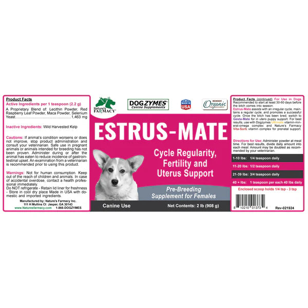 DogZymes Estrus-Mate