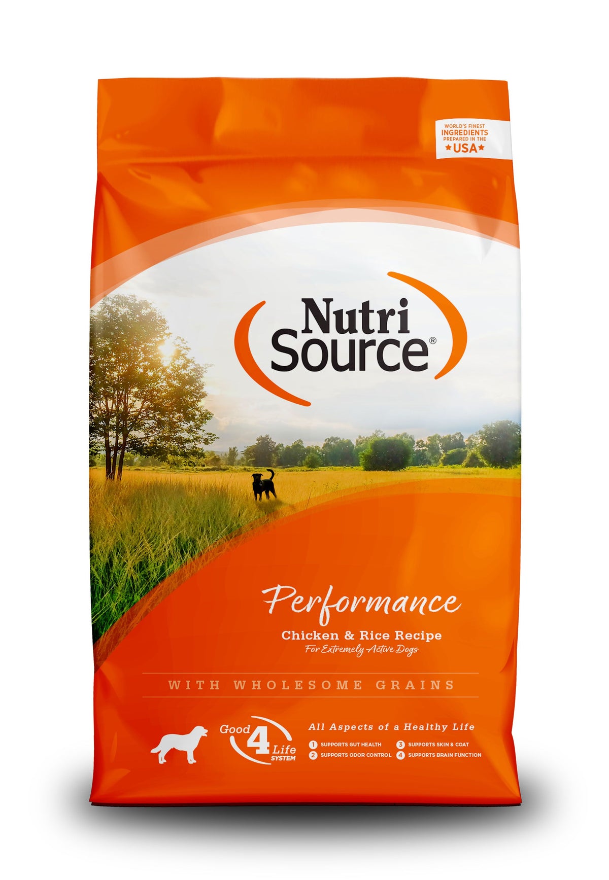 NutriSource Performance Chicken & Rice 30/20 Dry Dog Food, 40-lb (Size: 40-lb)