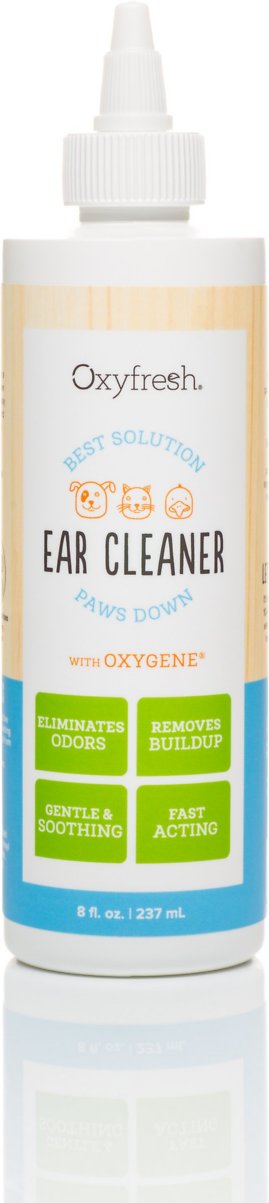Oxyfresh Dog & Cat Ear Cleaner, 8-oz bottle