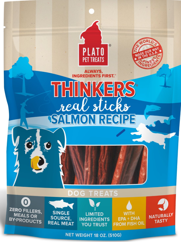 Plato Thinkers Salmon Stick 18 oz