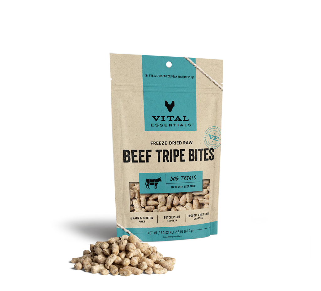 Vital Essentials Freeze-Dried Treats Beef Tripe 2.3oz