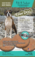 OC Raw Dog Fish & Produce Patties Raw Frozen Dog Food