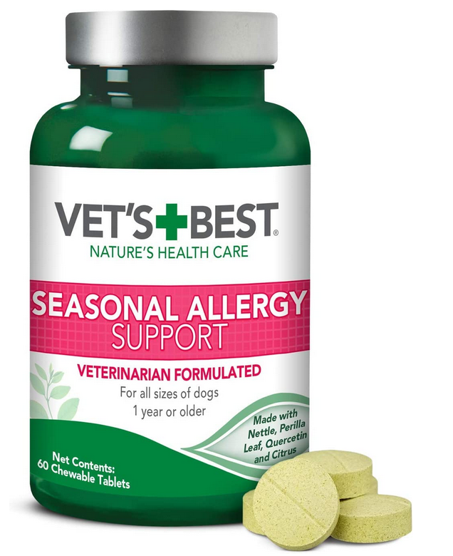 Vet's Bets Seasonal Allergy Support 60 Tablets