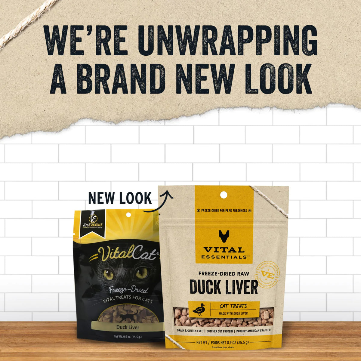 Vital Essentials Freeze-Dried Duck  Liver Cat Treat